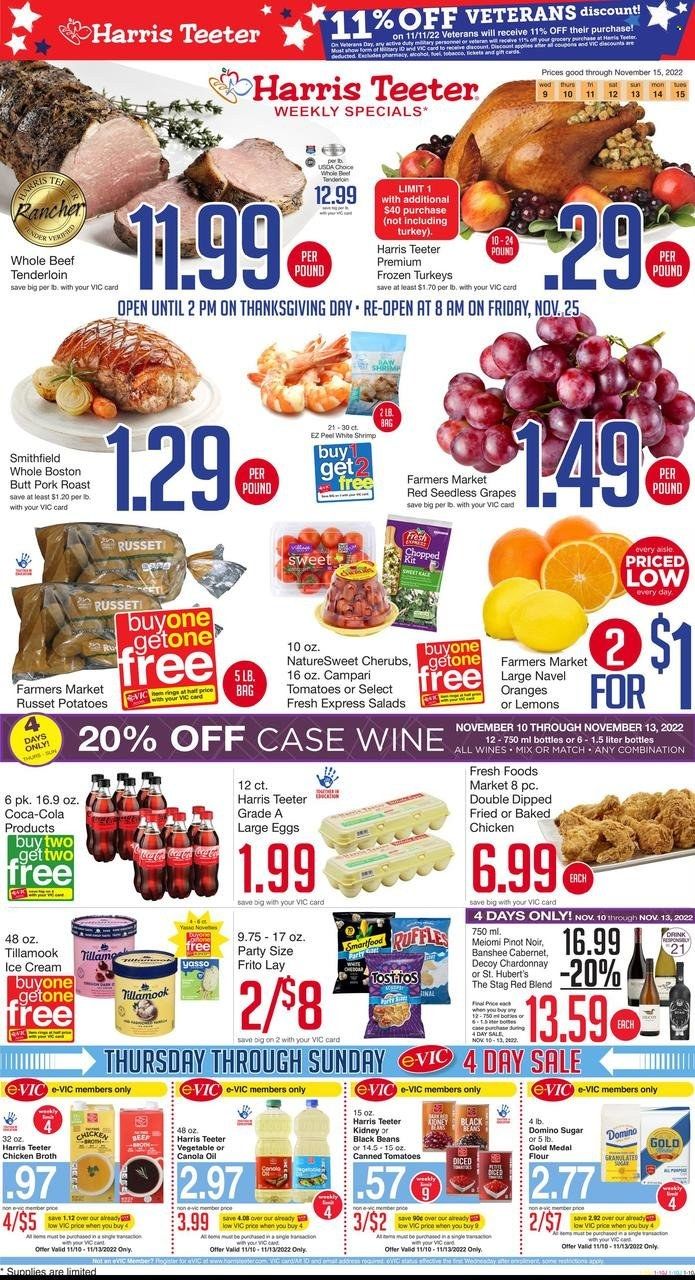 Harris Teeter Weekly Ad Flyer Specials November 9 to November 15, 2022