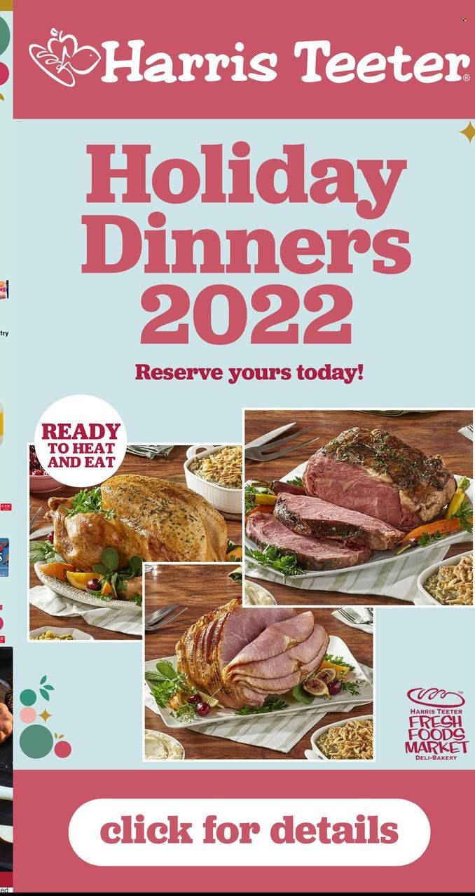 Harris Teeter Weekly Ad Flyer Specials November 9 to November 15, 2022
