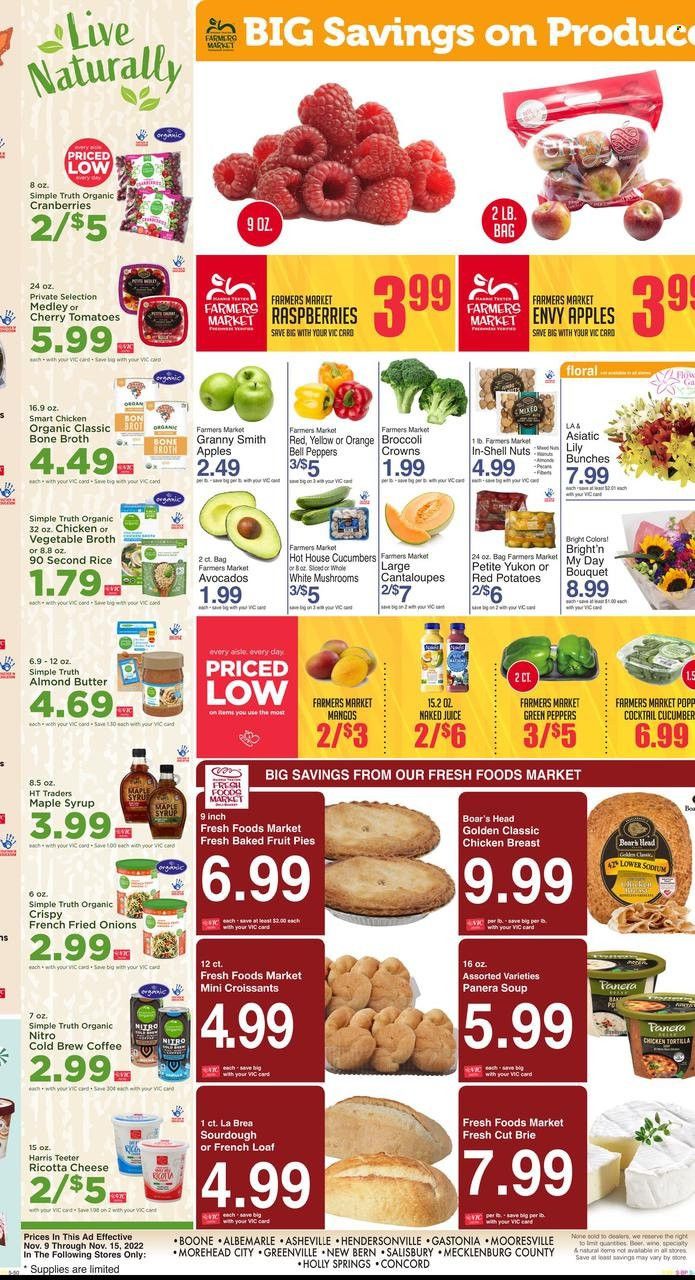 Harris Teeter Weekly Ad Flyer Specials November 9 to November 15, 2022