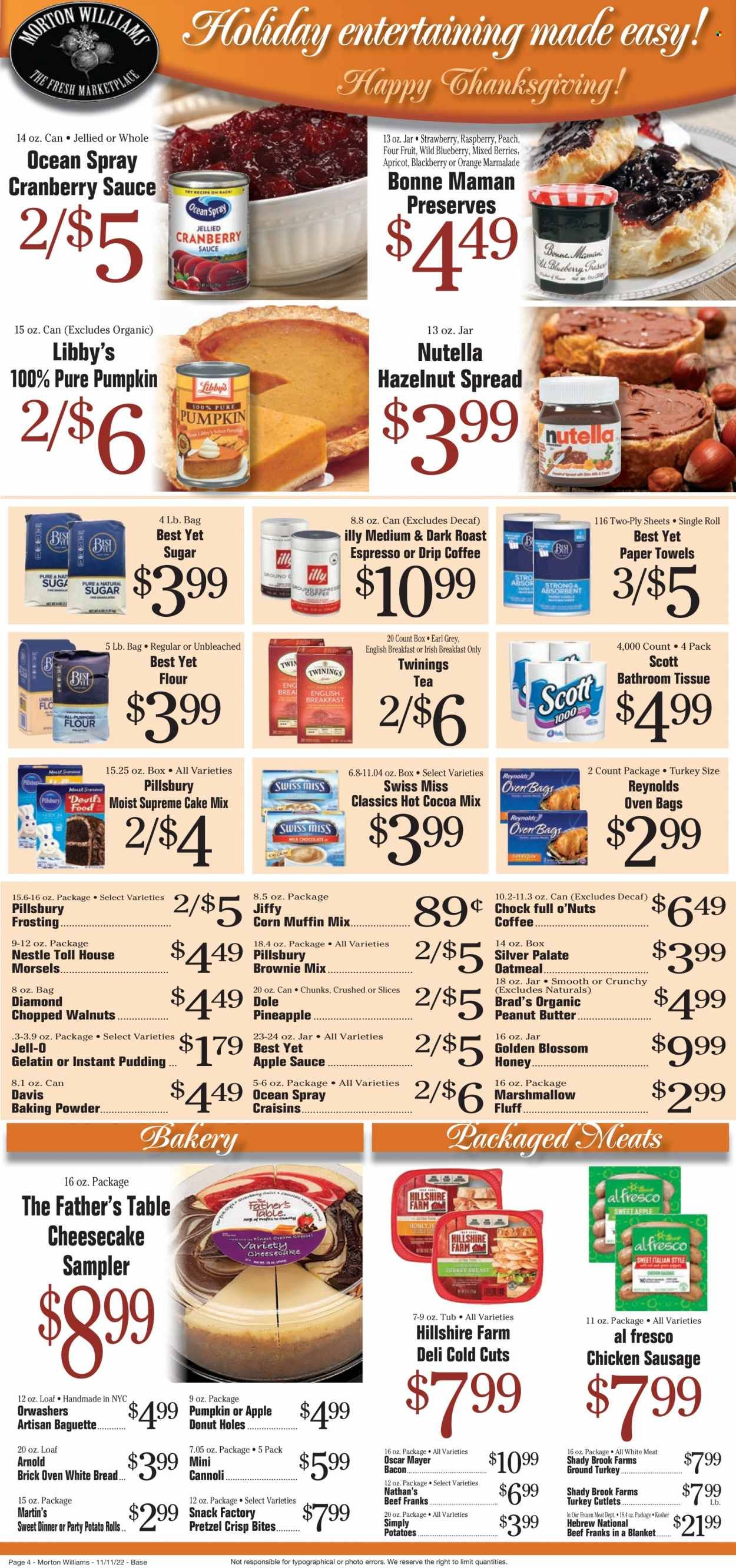 Morton Williams (NY) Weekly Ad Flyer Specials November 11 to November 17, 2022