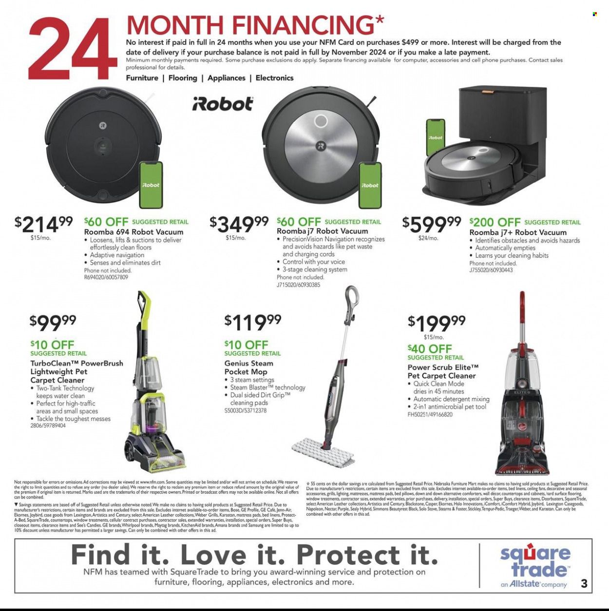 Nebraska Furniture Mart (IA, KS, NE, TX) Weekly Ad Flyer Specials November 4 to November 15, 2022