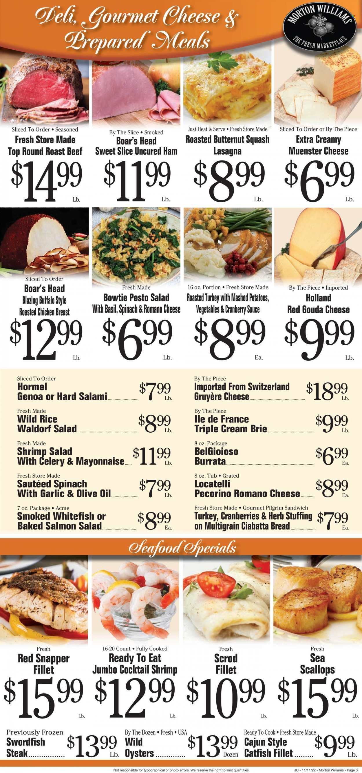Morton Williams (NJ) Weekly Ad Flyer Specials November 11 to November 17, 2022