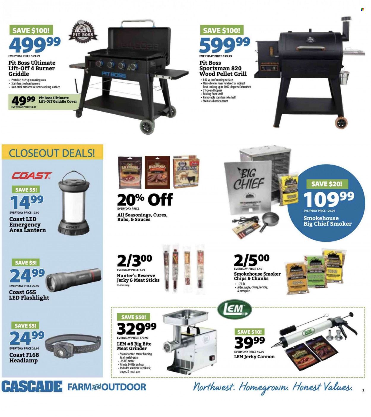 Cascade Farm And Outdoor (OR, WA) Weekly Ad Flyer Specials November 2 to November 15, 2022