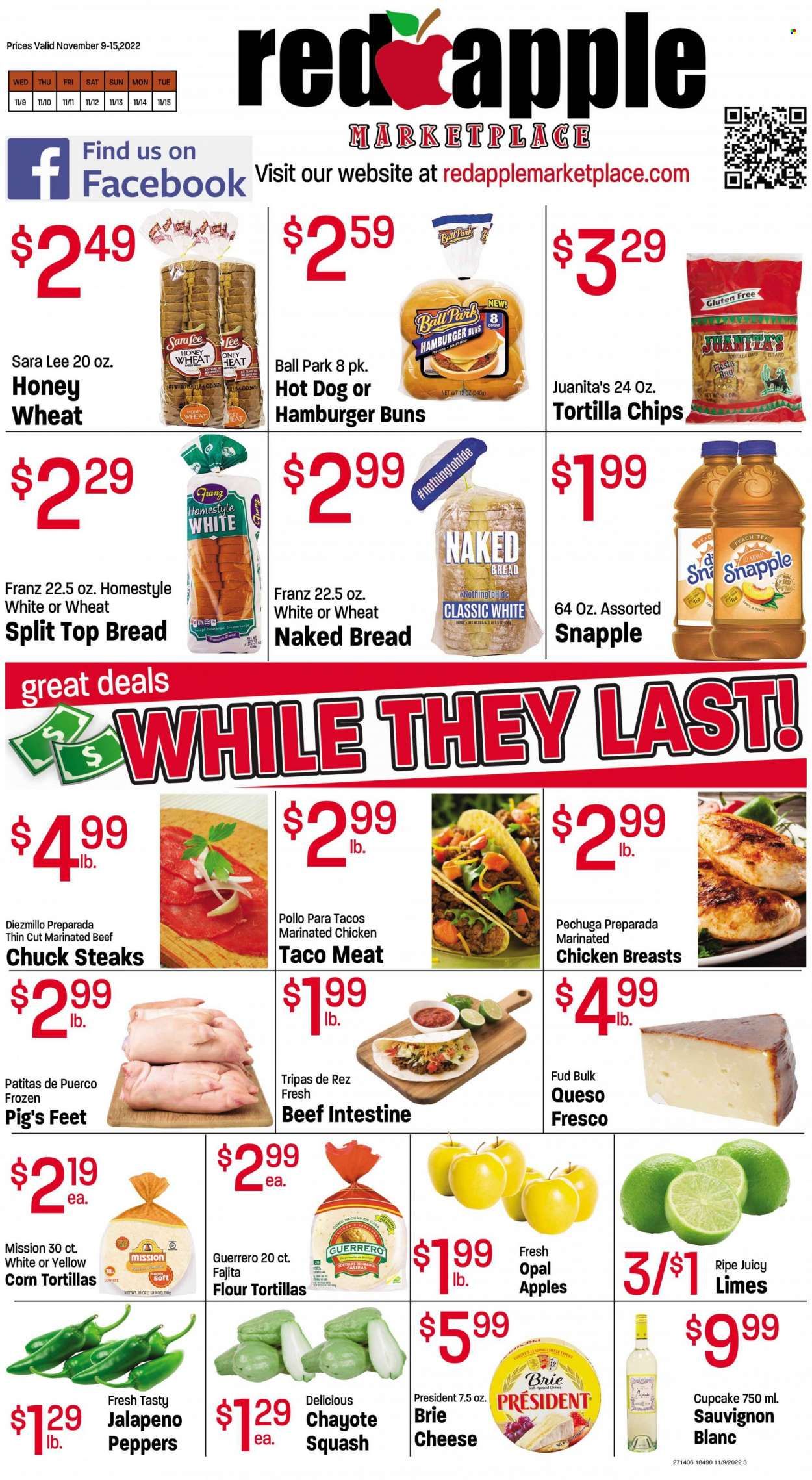Red Apple Marketplace (OR) Weekly Ad Flyer Specials November 9 to November 15, 2022
