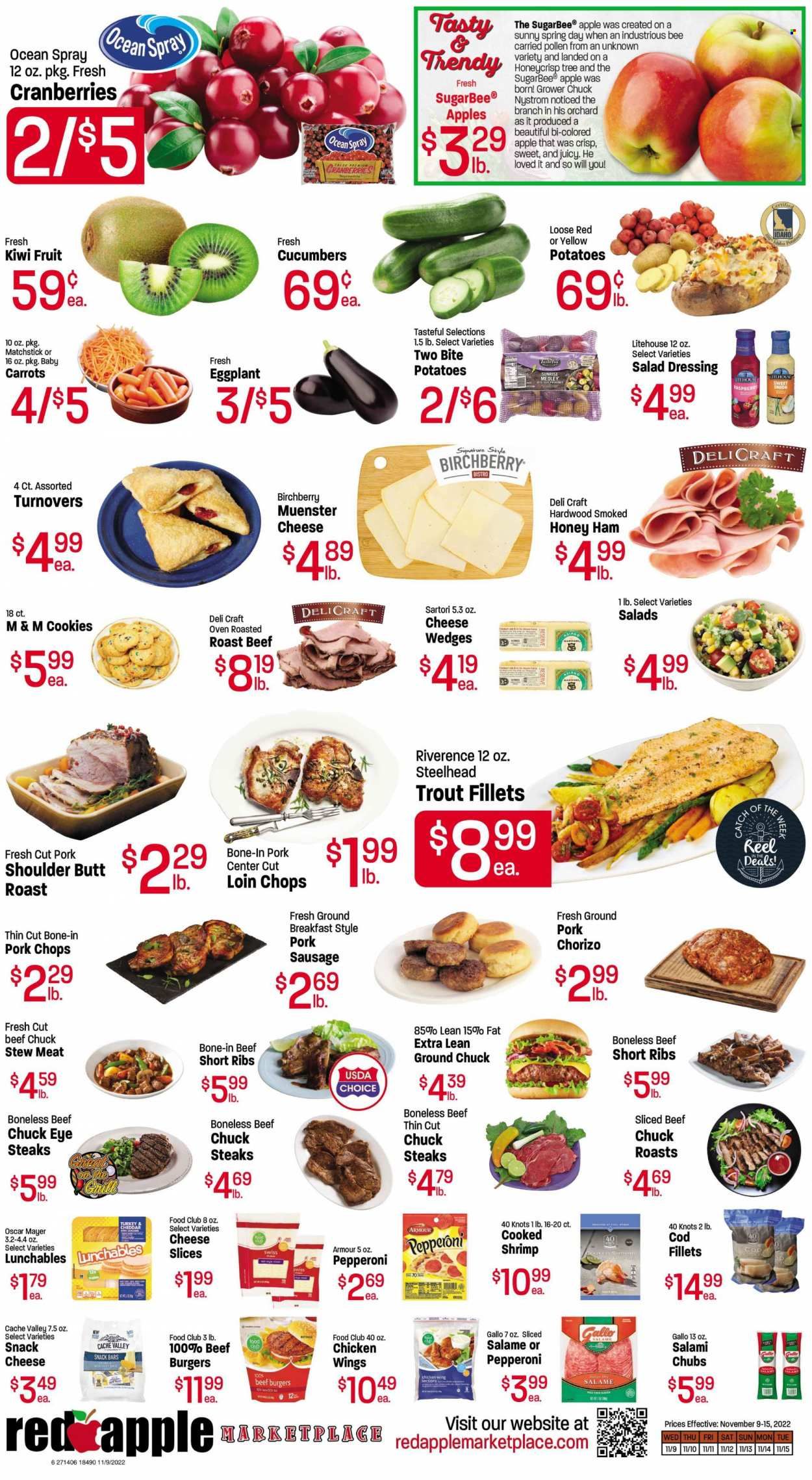 Red Apple Marketplace (OR) Weekly Ad Flyer Specials November 9 to November 15, 2022