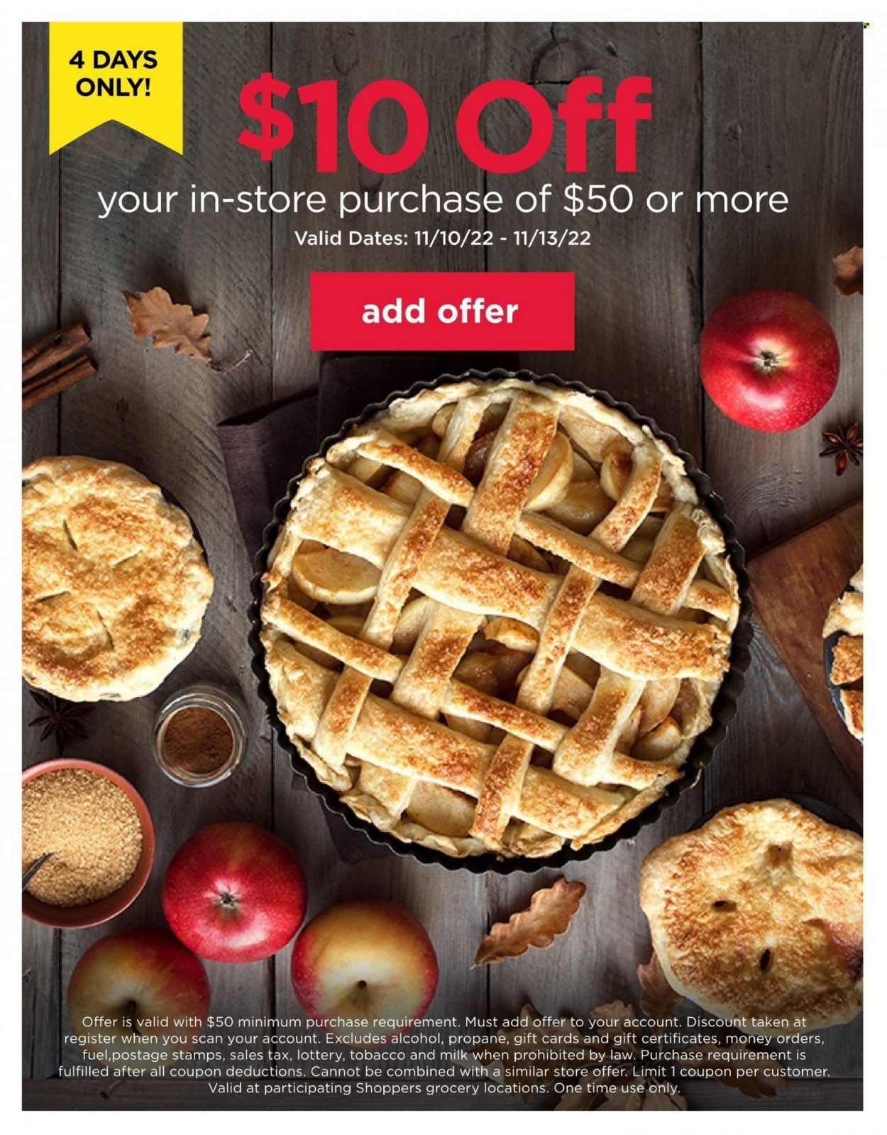 Shoppers (MD, VA) Weekly Ad Flyer Specials November 10 to November 13, 2022