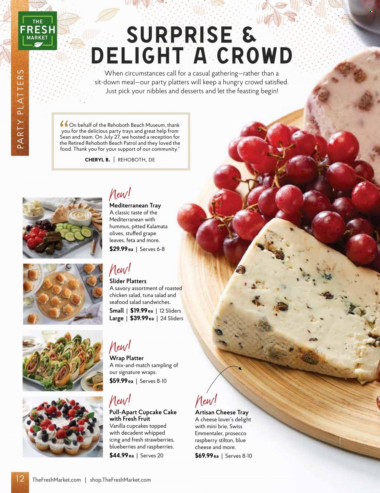 The Fresh Market Weekly Ad Flyer Specials November 2 to November 29, 2022