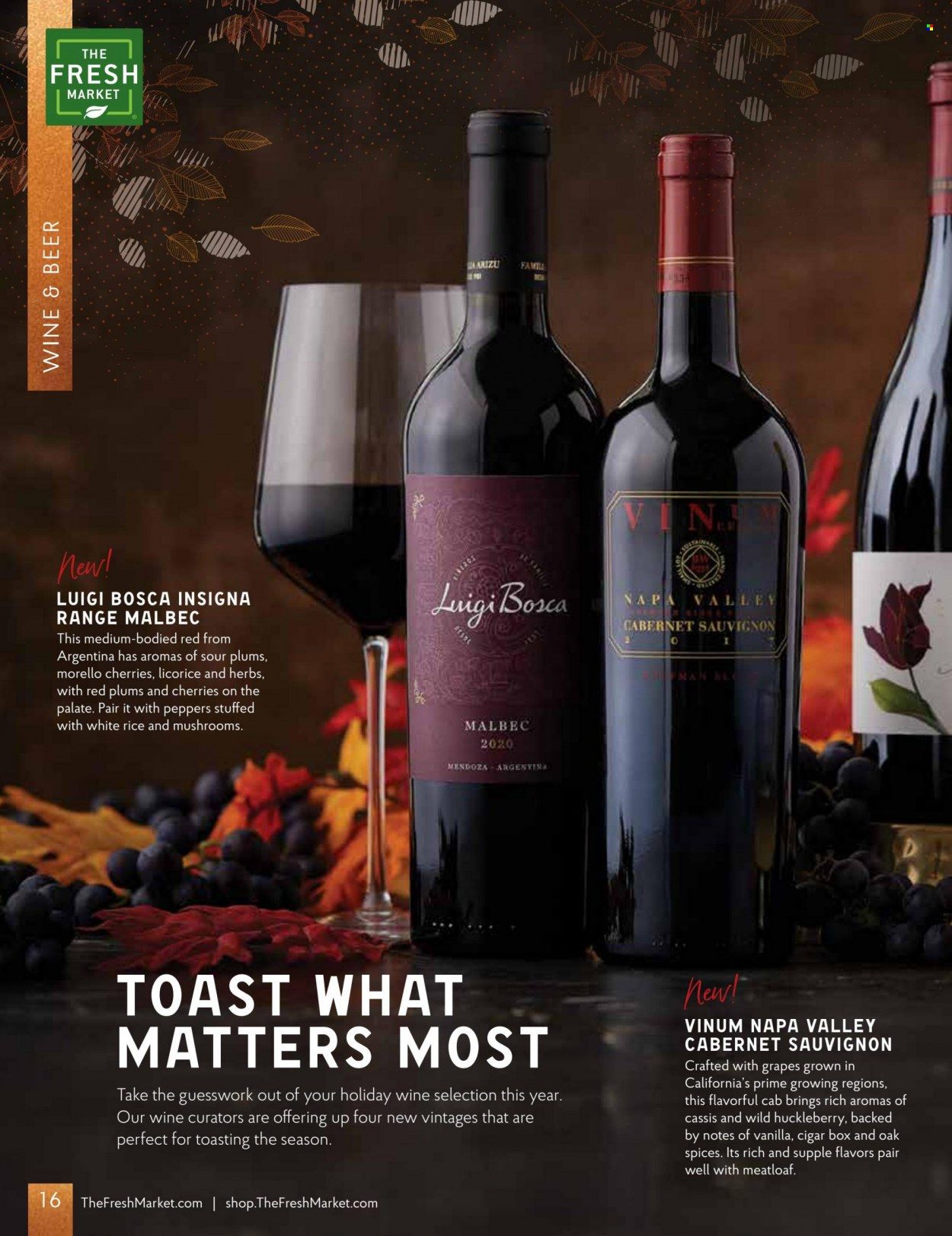 The Fresh Market Weekly Ad Flyer Specials November 2 to November 29, 2022