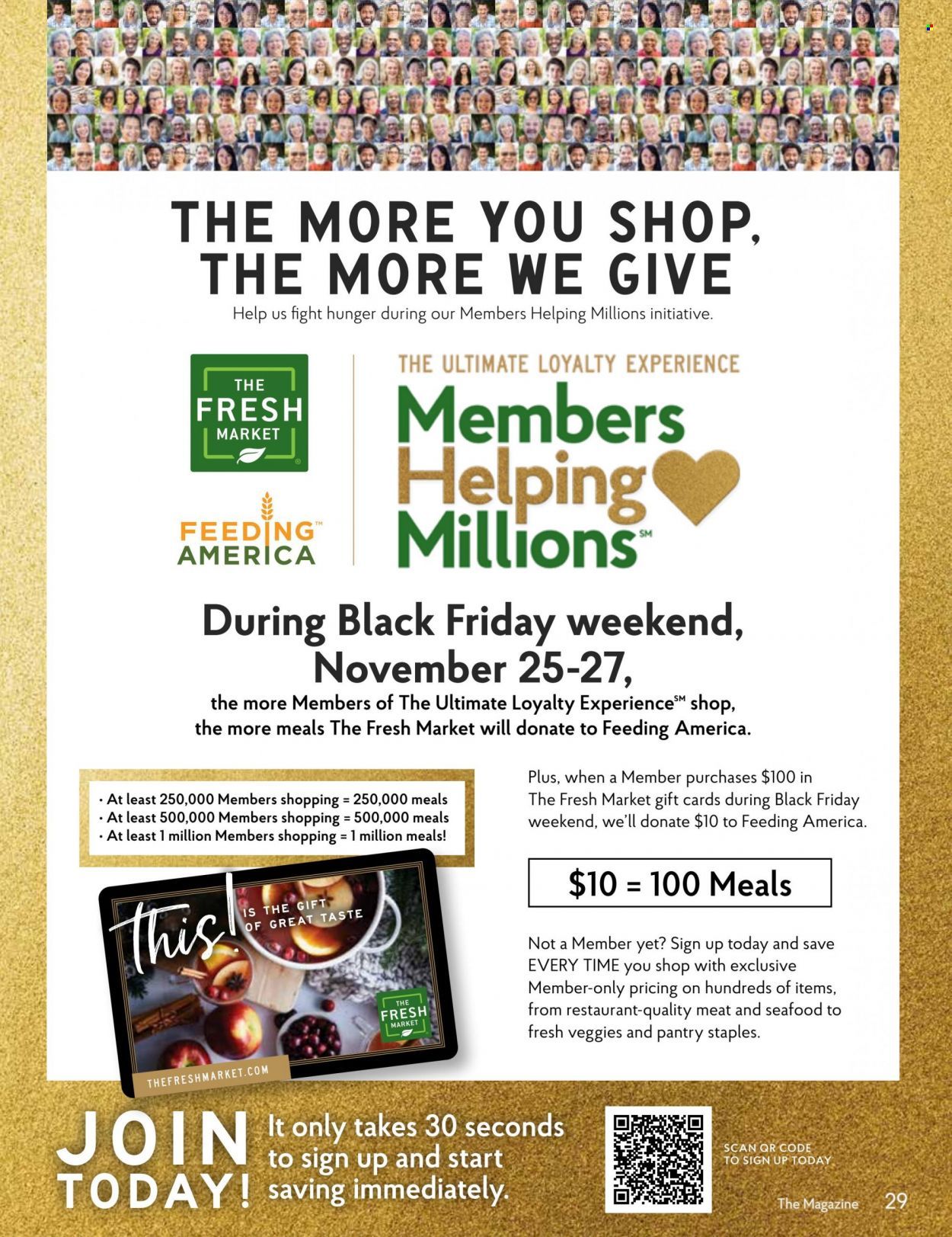 The Fresh Market Weekly Ad Flyer Specials November 2 to November 29, 2022