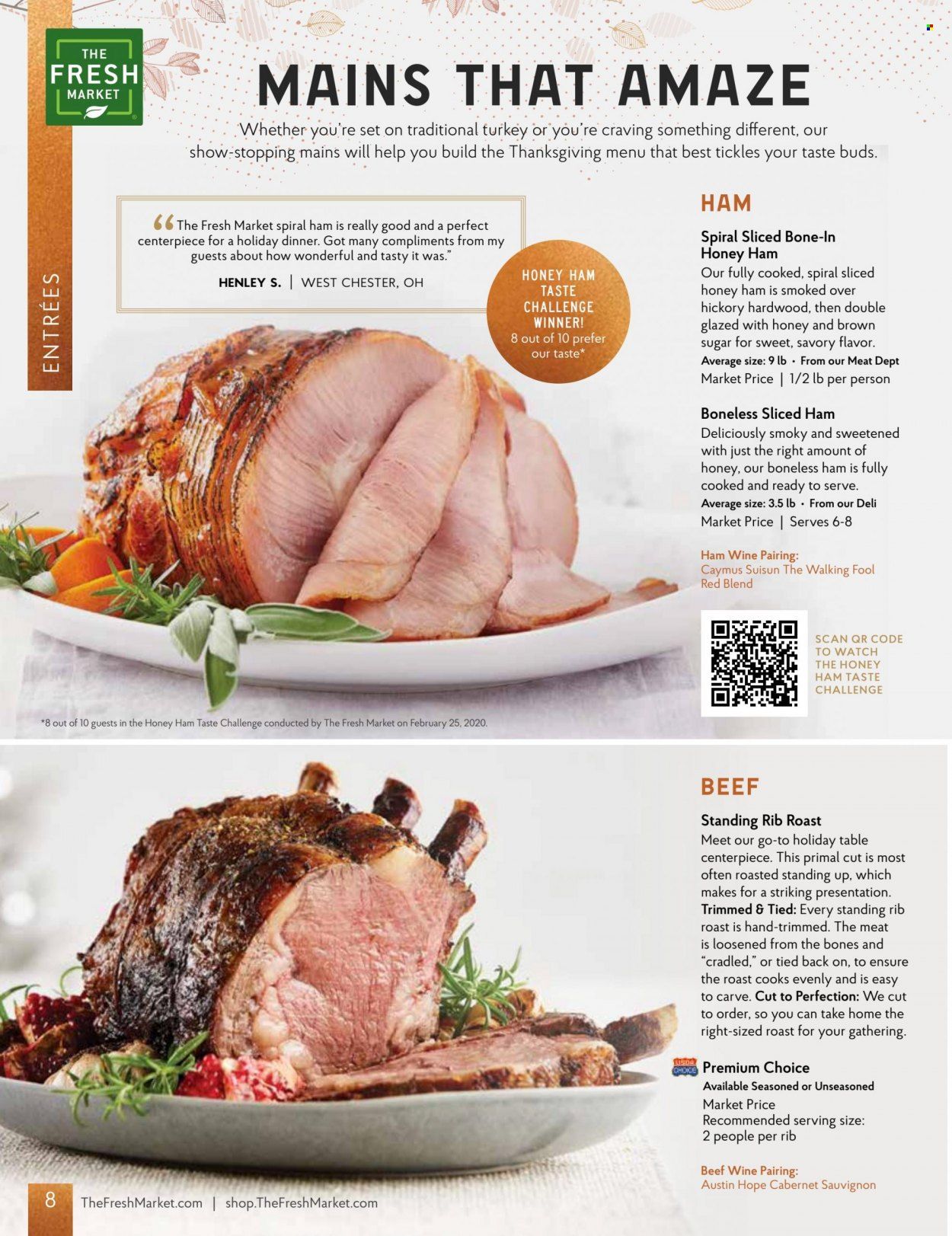 The Fresh Market Weekly Ad Flyer Specials November 2 to November 29, 2022