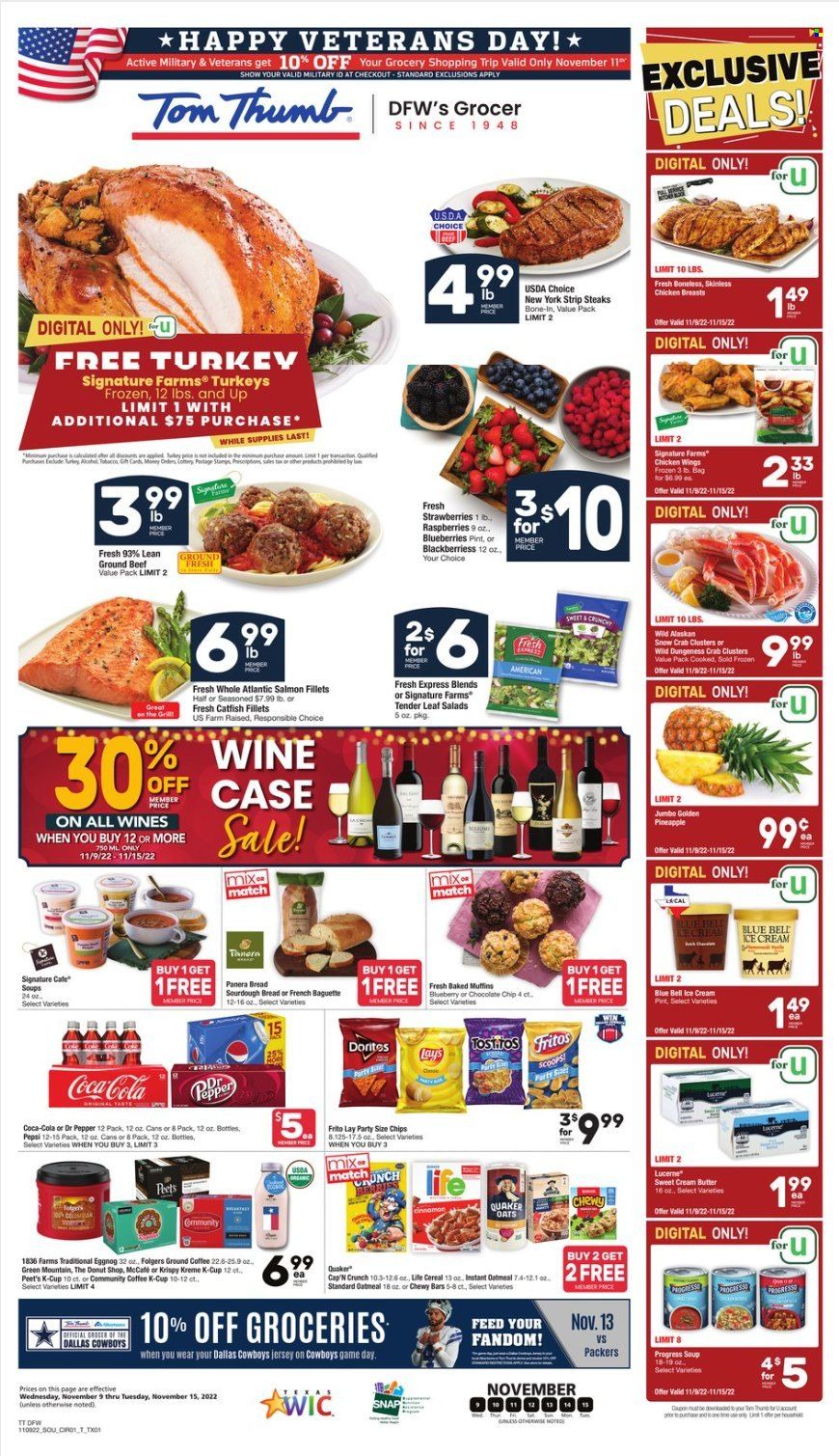 Tom Thumb (TX) Weekly Ad Flyer Specials November 9 to November 15, 2022