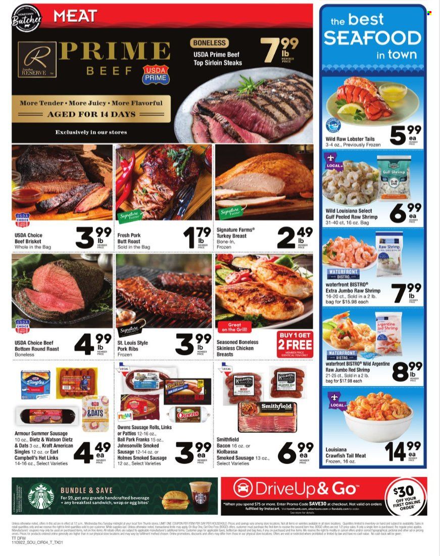 Tom Thumb (TX) Weekly Ad Flyer Specials November 9 to November 15, 2022