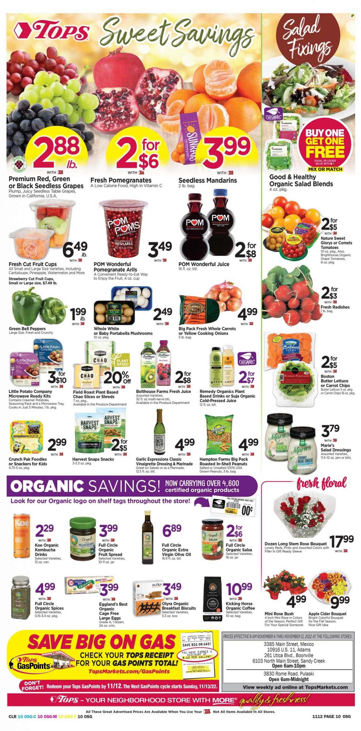 Tops Weekly Ad Flyer Specials November 6 to November 12, 2022