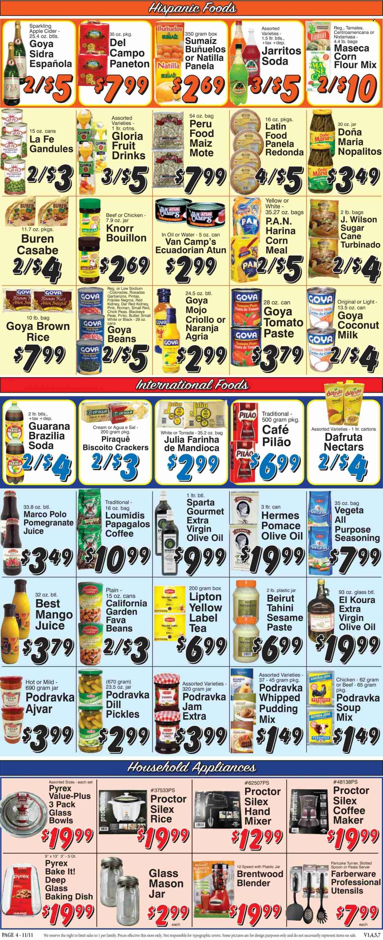 Trade Fair Supermarket (NY) Weekly Ad Flyer Specials November 11 to November 17, 2022