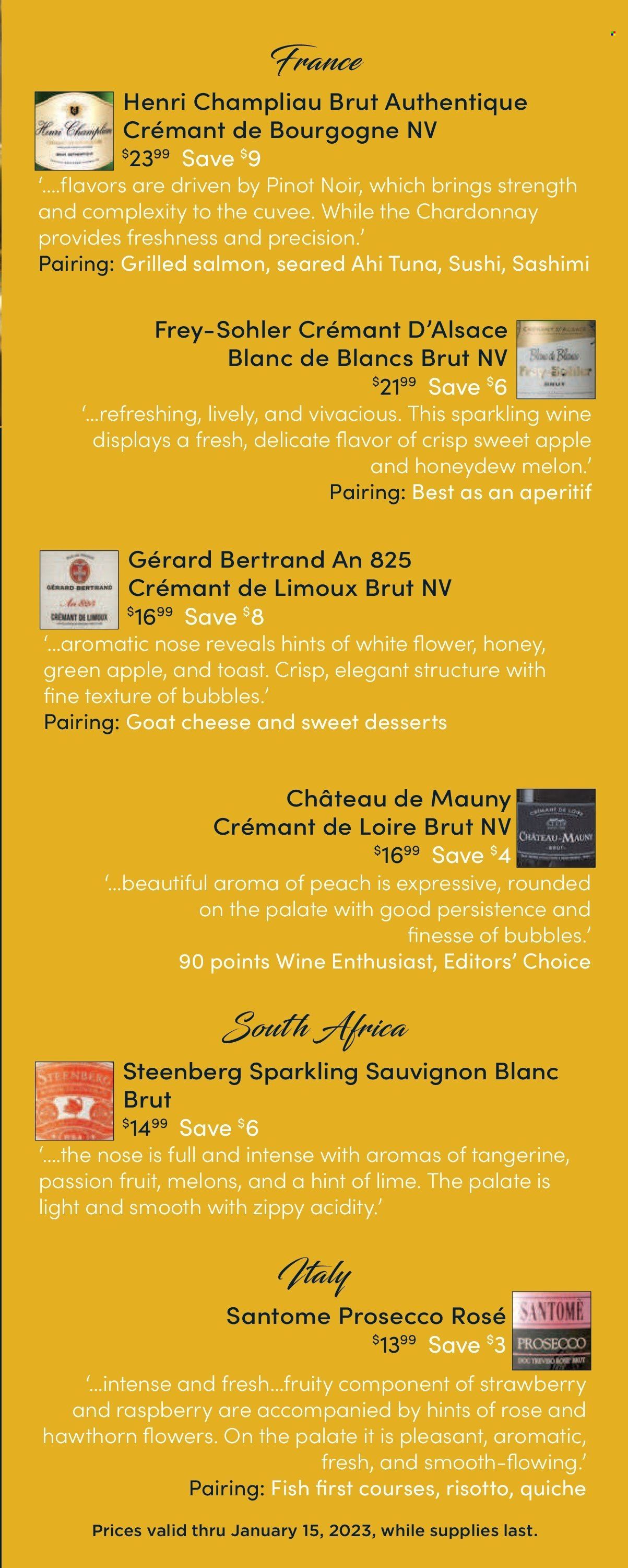 AJ's Fine Foods (AZ) Weekly Ad Flyer Specials November 5 to January 15, 2023