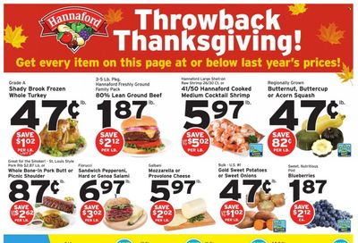 Hannaford (NY) Weekly Ad Flyer Specials November 13 to November 19, 2022