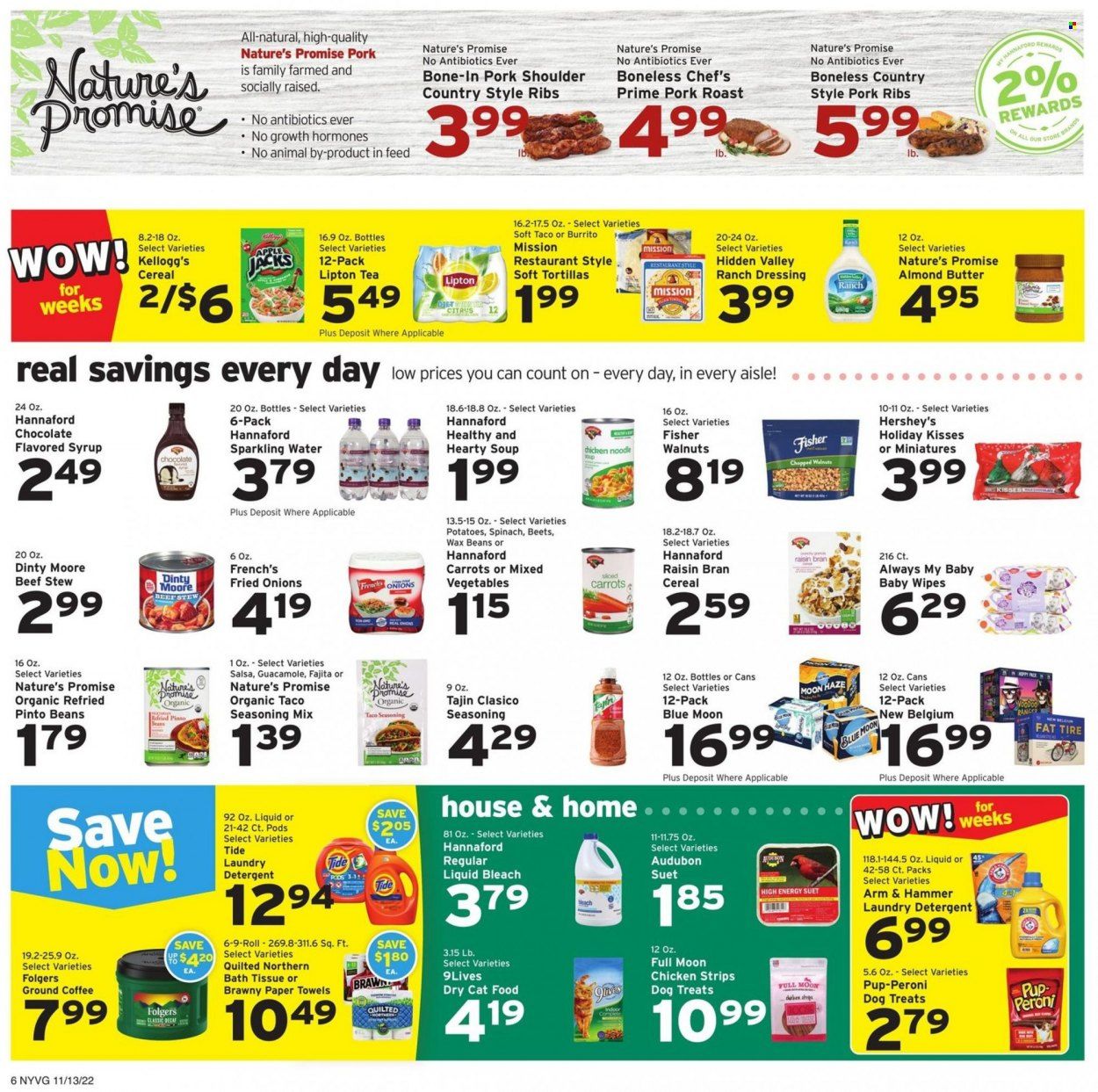 Hannaford (NY) Weekly Ad Flyer Specials November 13 to November 19, 2022