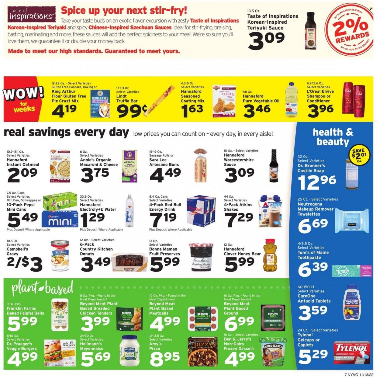 Hannaford (NY) Weekly Ad Flyer Specials November 13 to November 19, 2022