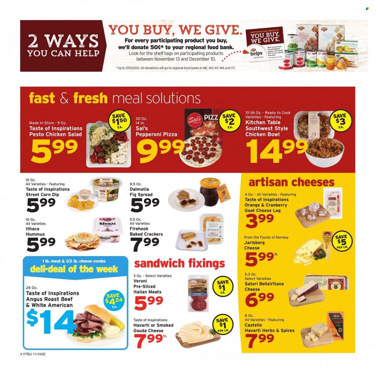 Hannaford (VT) Weekly Ad Flyer Specials November 13 to November 19, 2022
