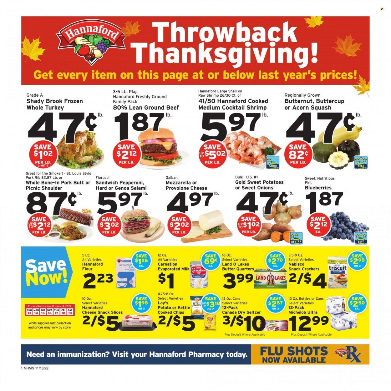Hannaford (NH) Weekly Ad Flyer Specials November 13 to November 19, 2022