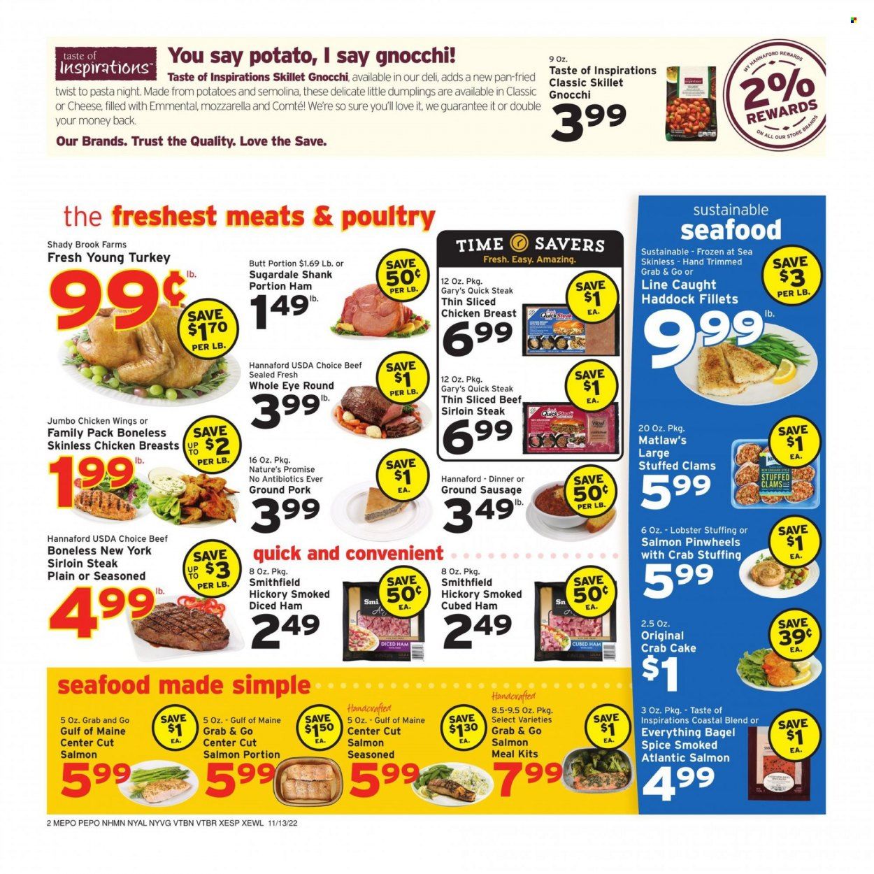 Hannaford (NH) Weekly Ad Flyer Specials November 13 to November 19, 2022