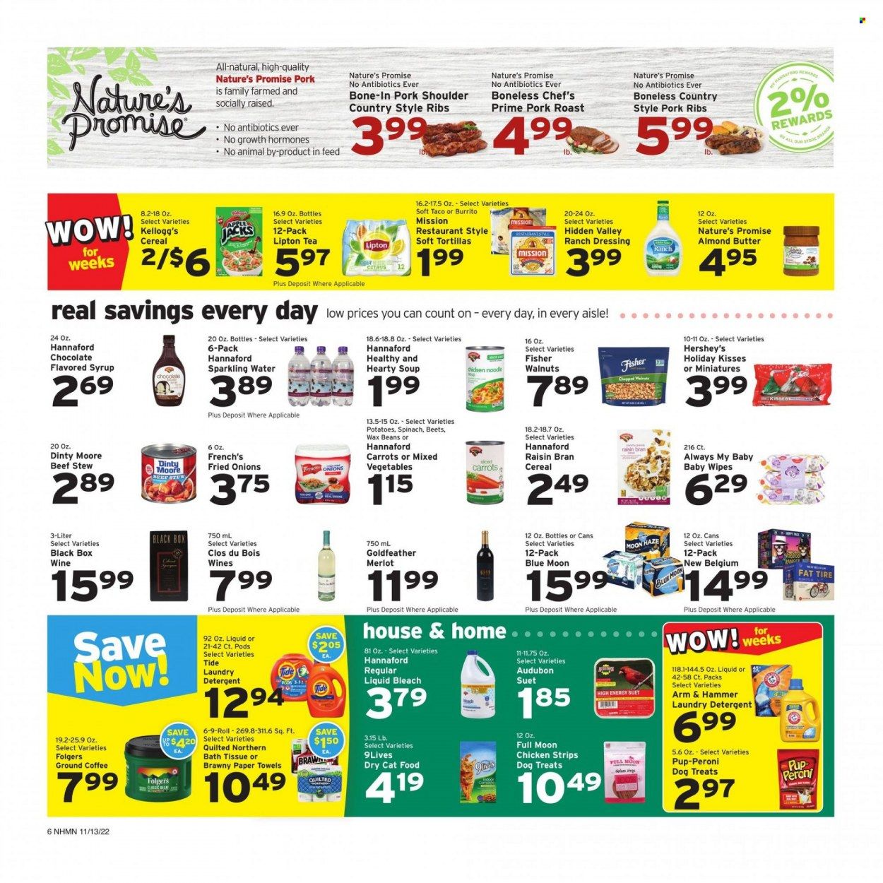 Hannaford (NH) Weekly Ad Flyer Specials November 13 to November 19, 2022
