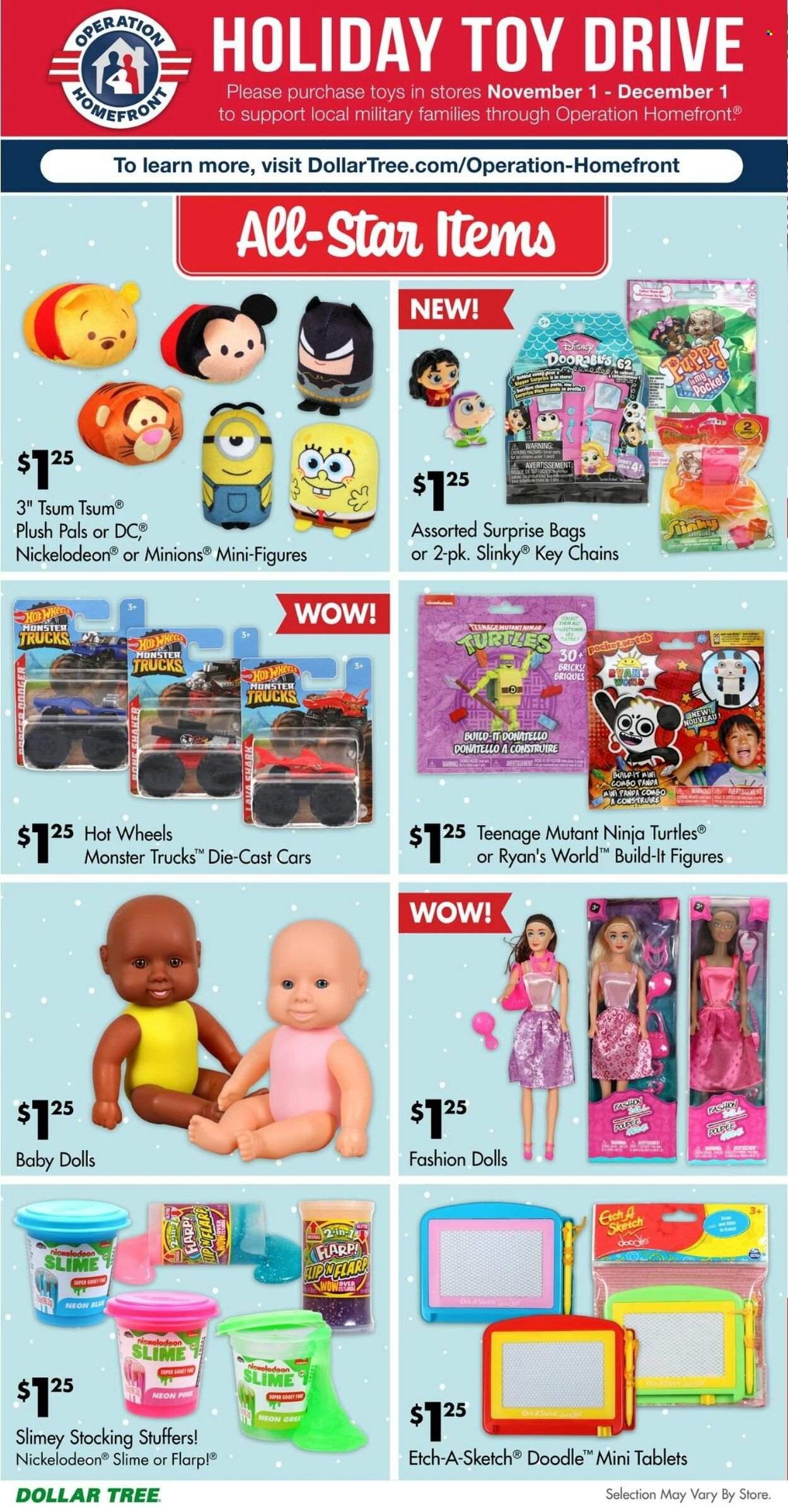 Dollar Tree Weekly Ad Flyer Specials November 13 to November 24, 2022