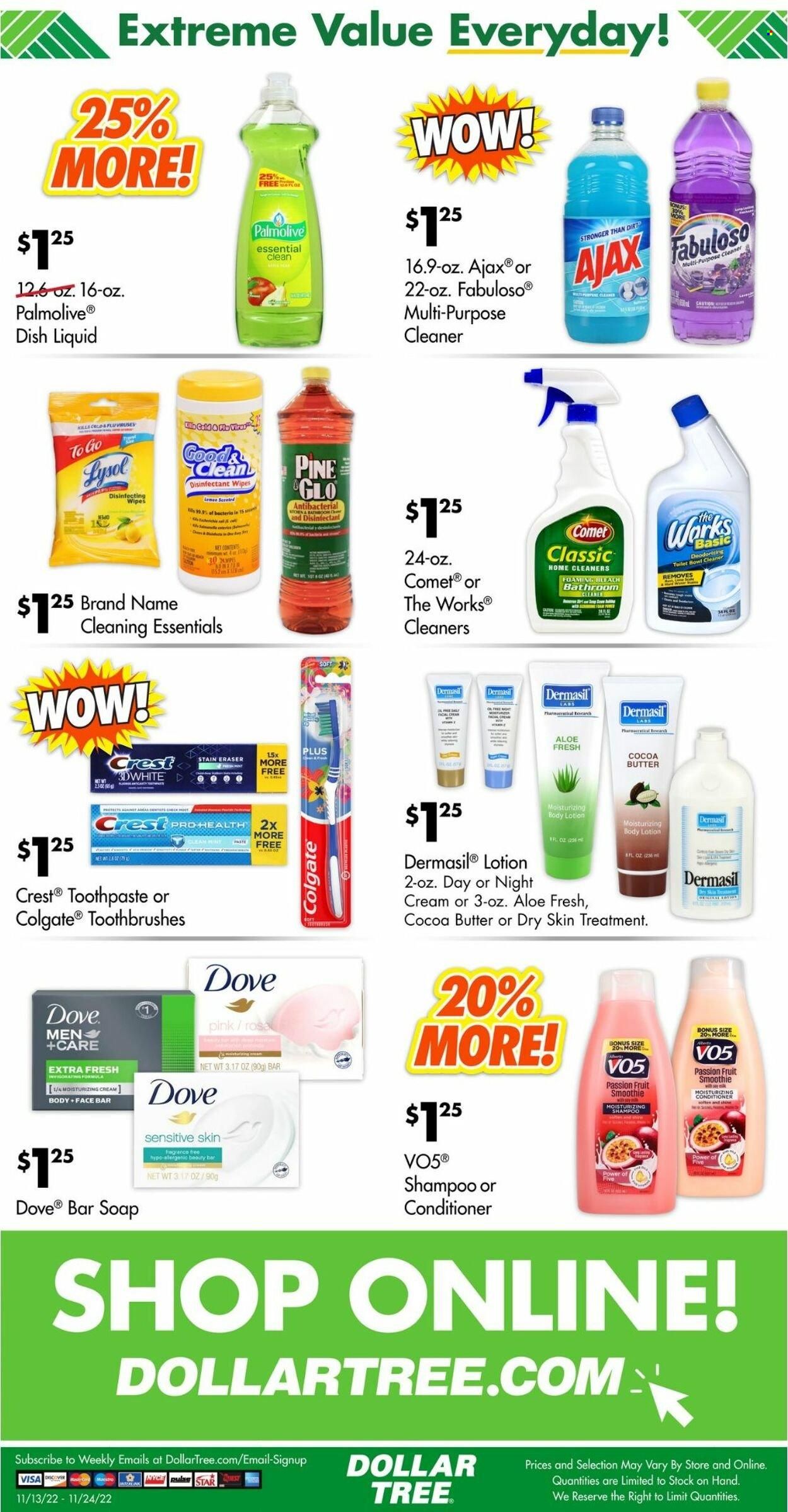 Dollar Tree Weekly Ad Flyer Specials November 13 to November 24, 2022