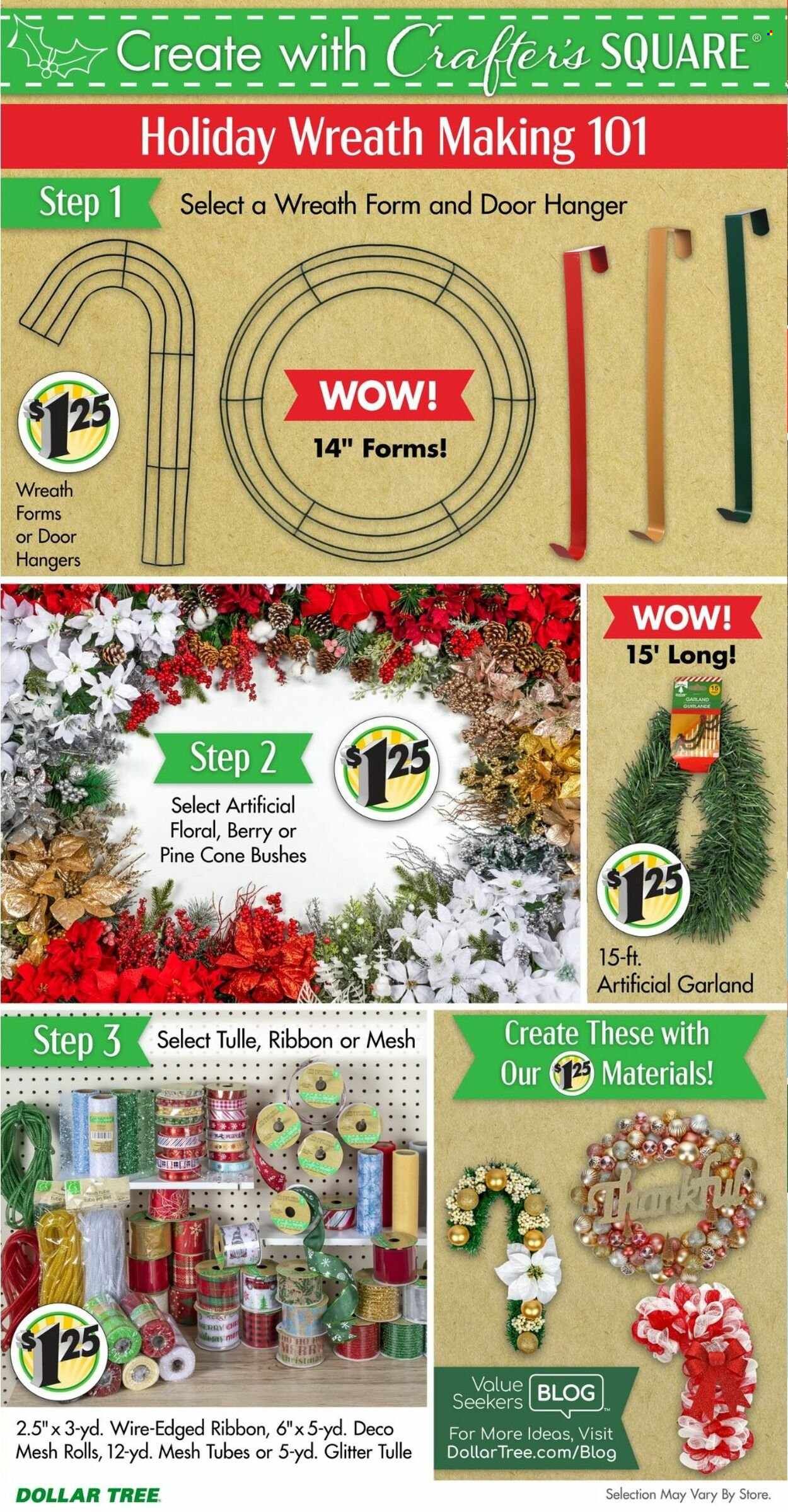 Dollar Tree Weekly Ad Flyer Specials November 13 to November 24, 2022