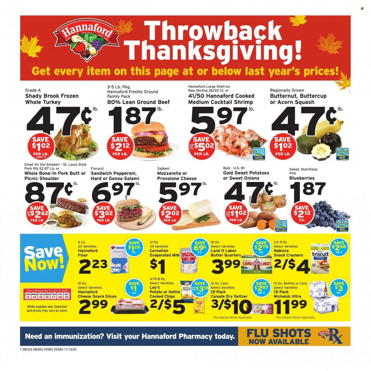 Hannaford (ME) Weekly Ad Flyer Specials November 13 to November 19, 2022