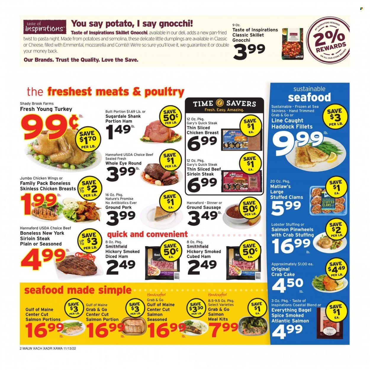 Hannaford (MA) Weekly Ad Flyer Specials November 13 to November 19, 2022