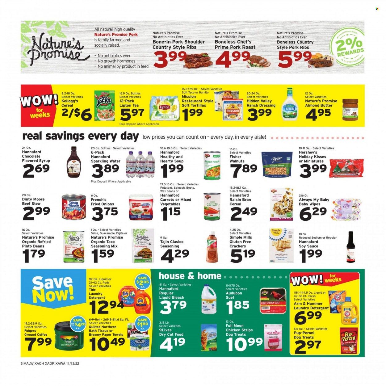 Hannaford (MA) Weekly Ad Flyer Specials November 13 to November 19, 2022