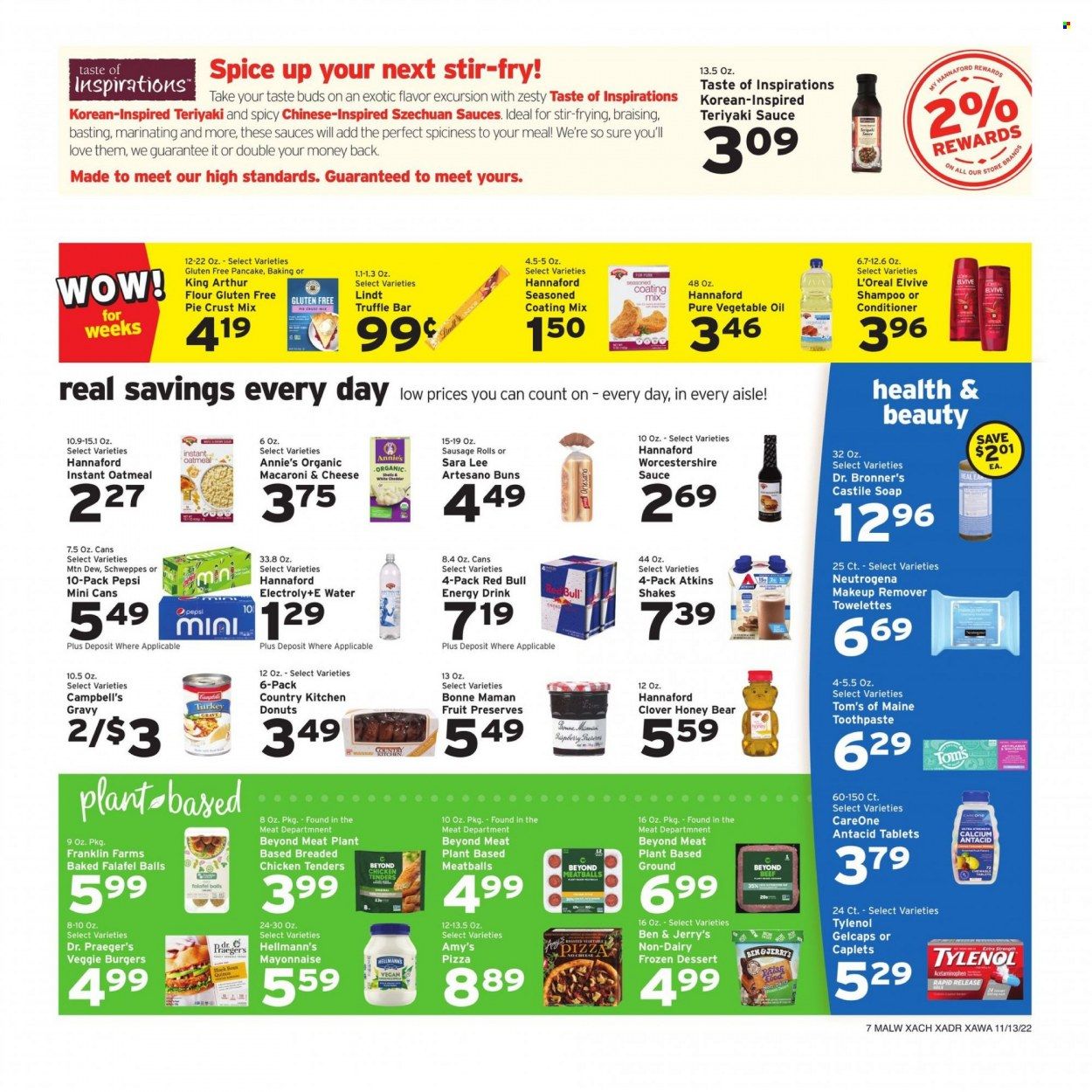 Hannaford (MA) Weekly Ad Flyer Specials November 13 to November 19, 2022