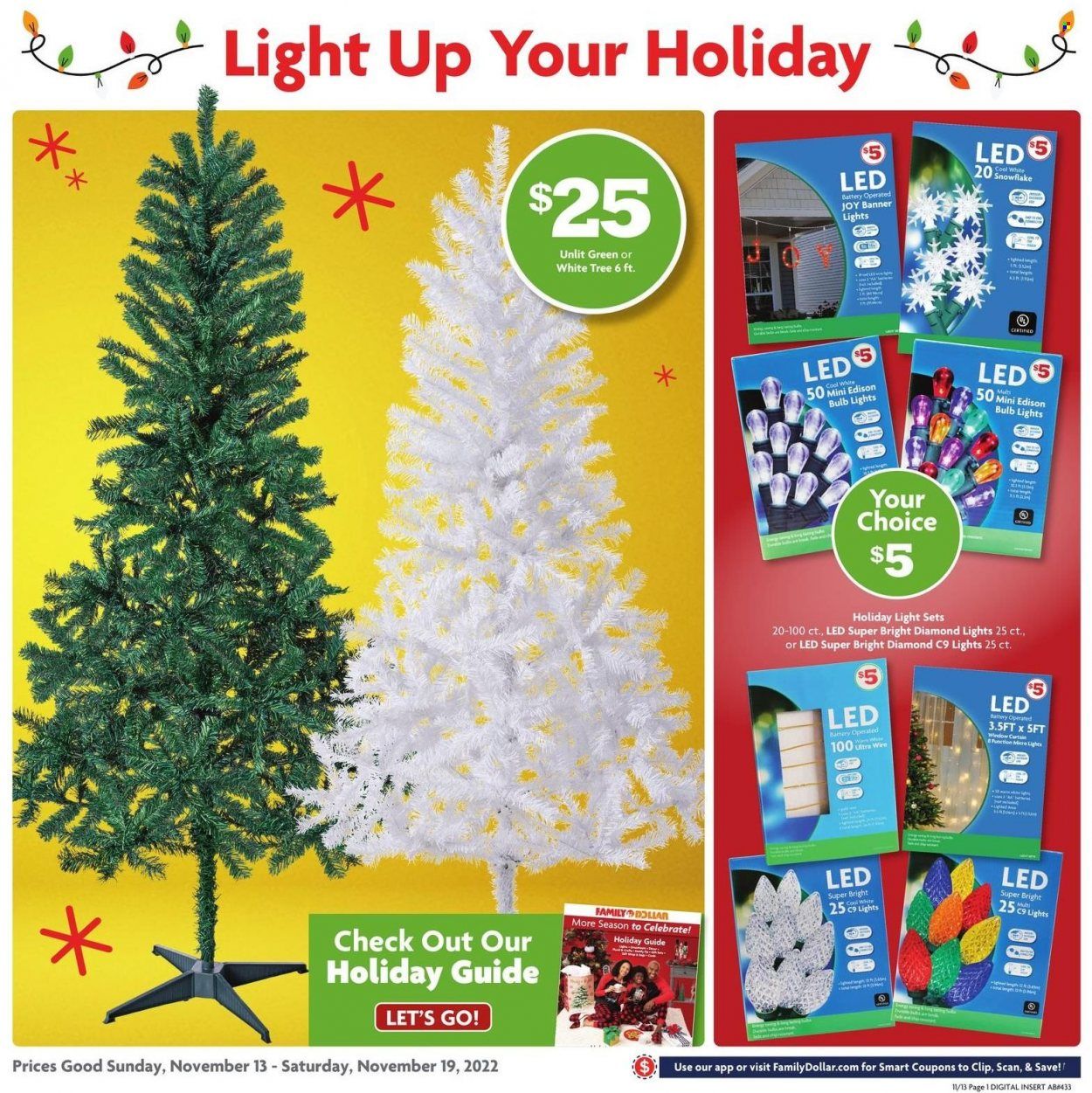 Family Dollar Weekly Ad Flyer Specials November 13 to November 19, 2022