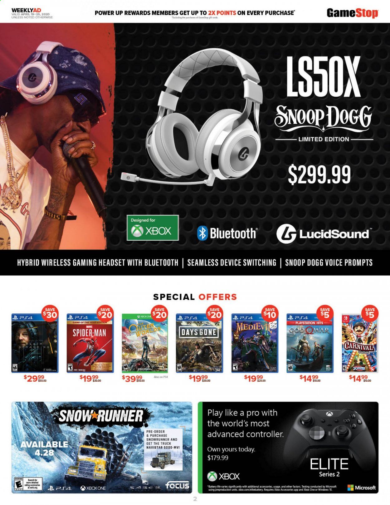 GameStop Weekly Ad & Flyer April 19 to 25