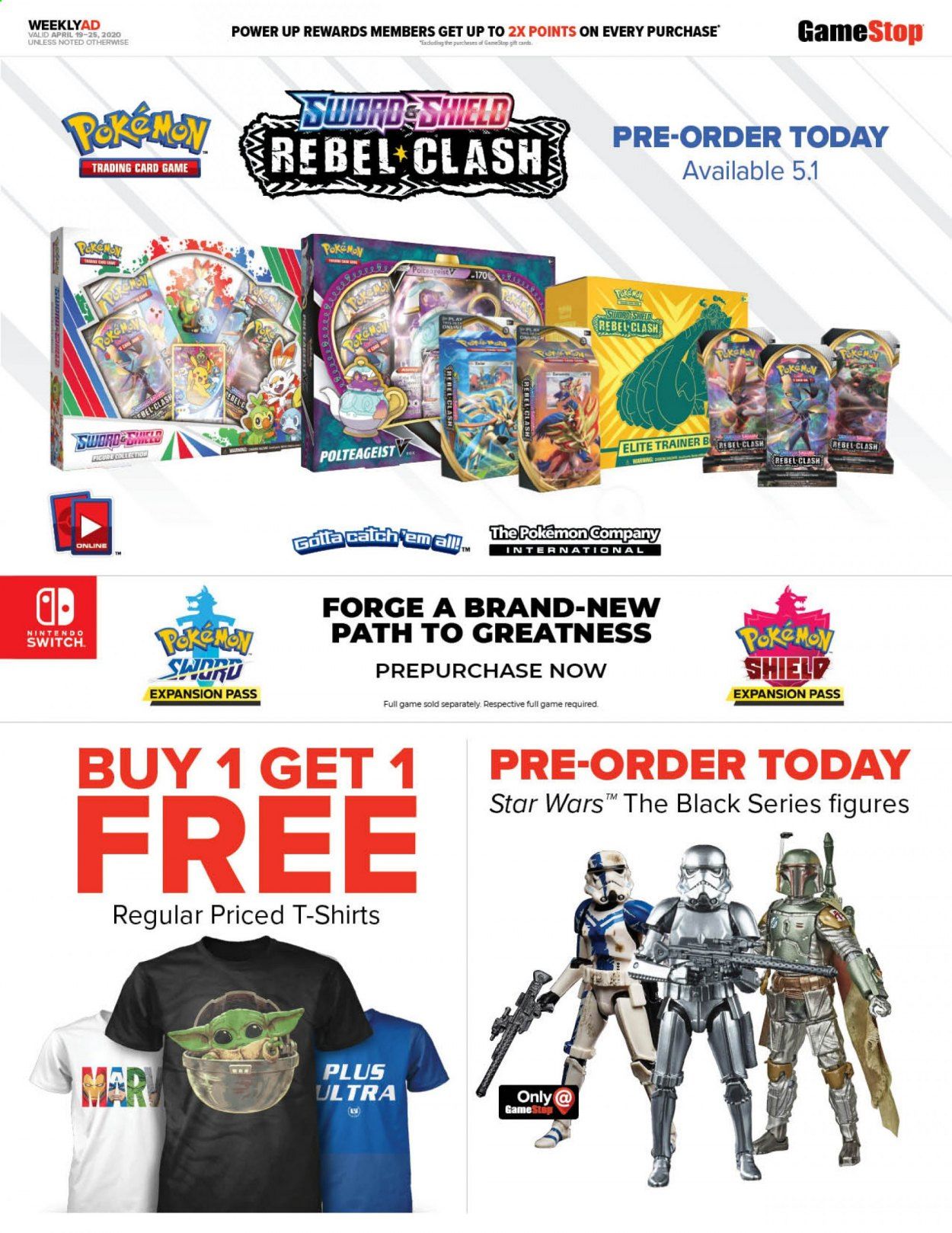 GameStop Weekly Ad & Flyer April 19 to 25