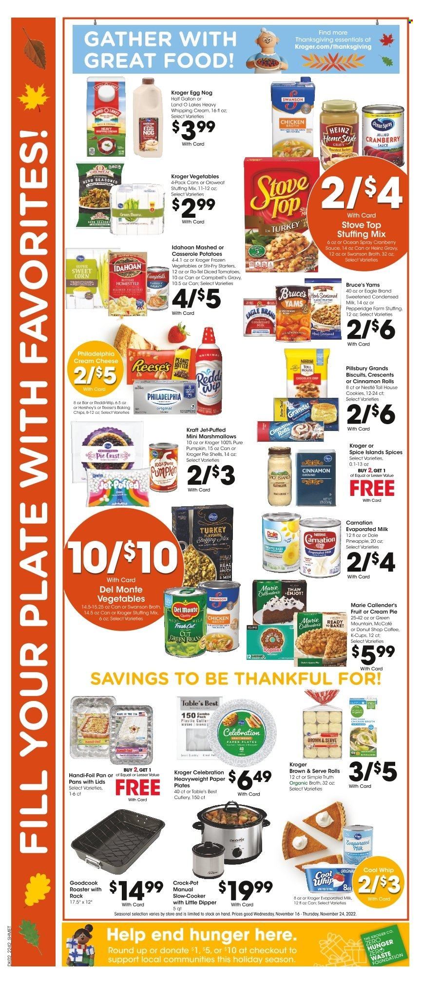 Kroger (GA, IL, LA, MI, OK, SC, TN, TX, VA) Weekly Ad Flyer Specials November 16 to November 24, 2022