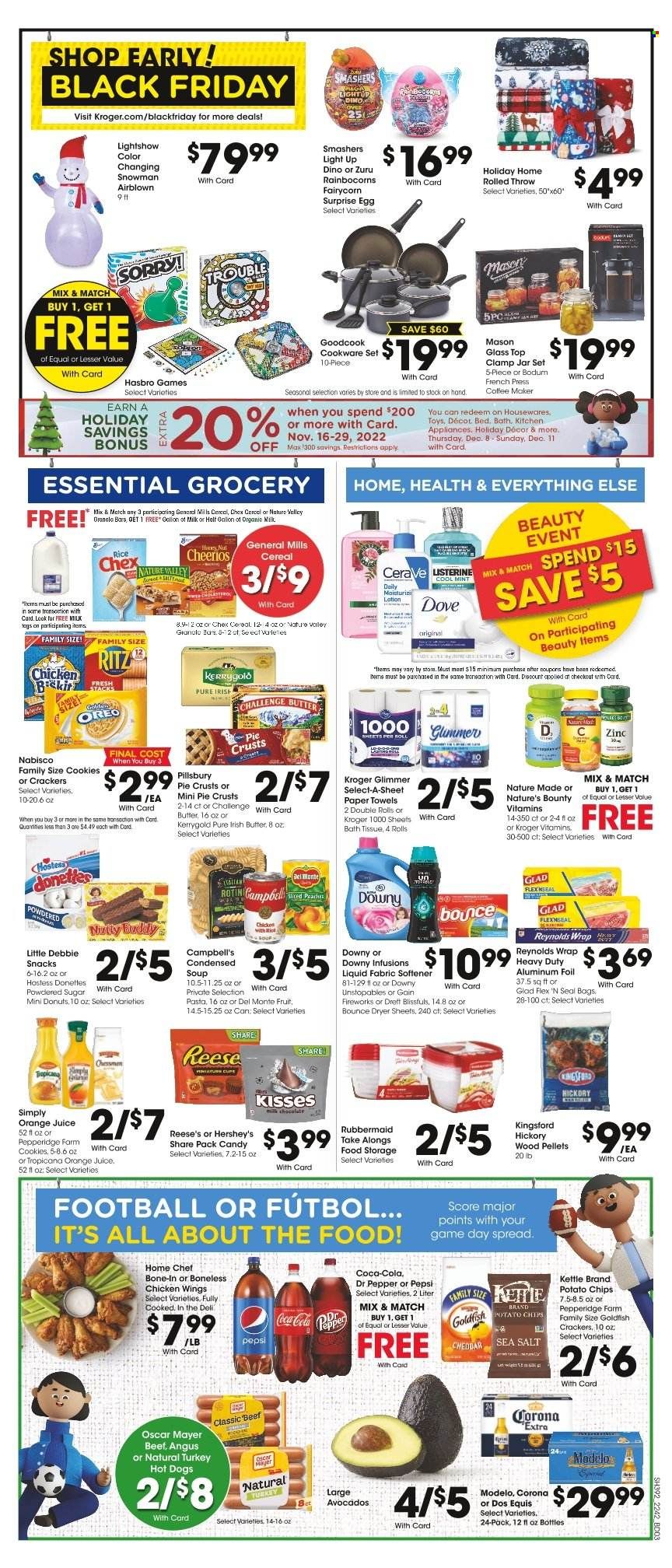 Kroger (GA, IL, LA, MI, OK, SC, TN, TX, VA) Weekly Ad Flyer Specials November 16 to November 24, 2022