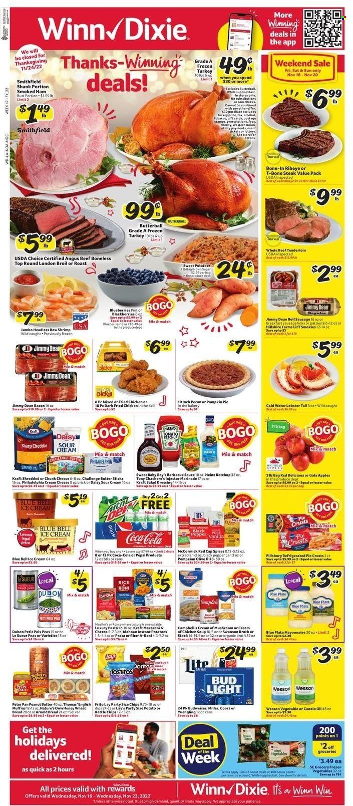Winn Dixie (AL, FL, GA, LA) Weekly Ad Flyer Specials November 16 to November 22, 2022