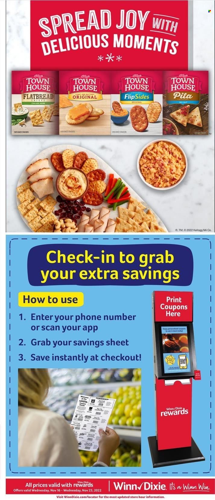 Winn Dixie (AL, FL, GA, LA) Weekly Ad Flyer Specials November 16 to November 22, 2022