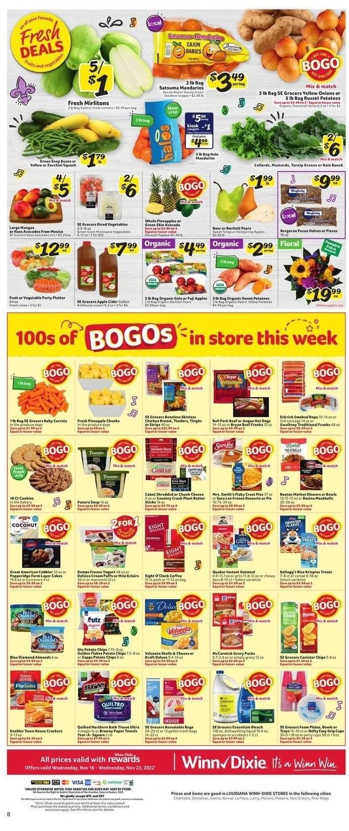 Winn Dixie (AL, FL, GA, LA) Weekly Ad Flyer Specials November 16 to November 22, 2022