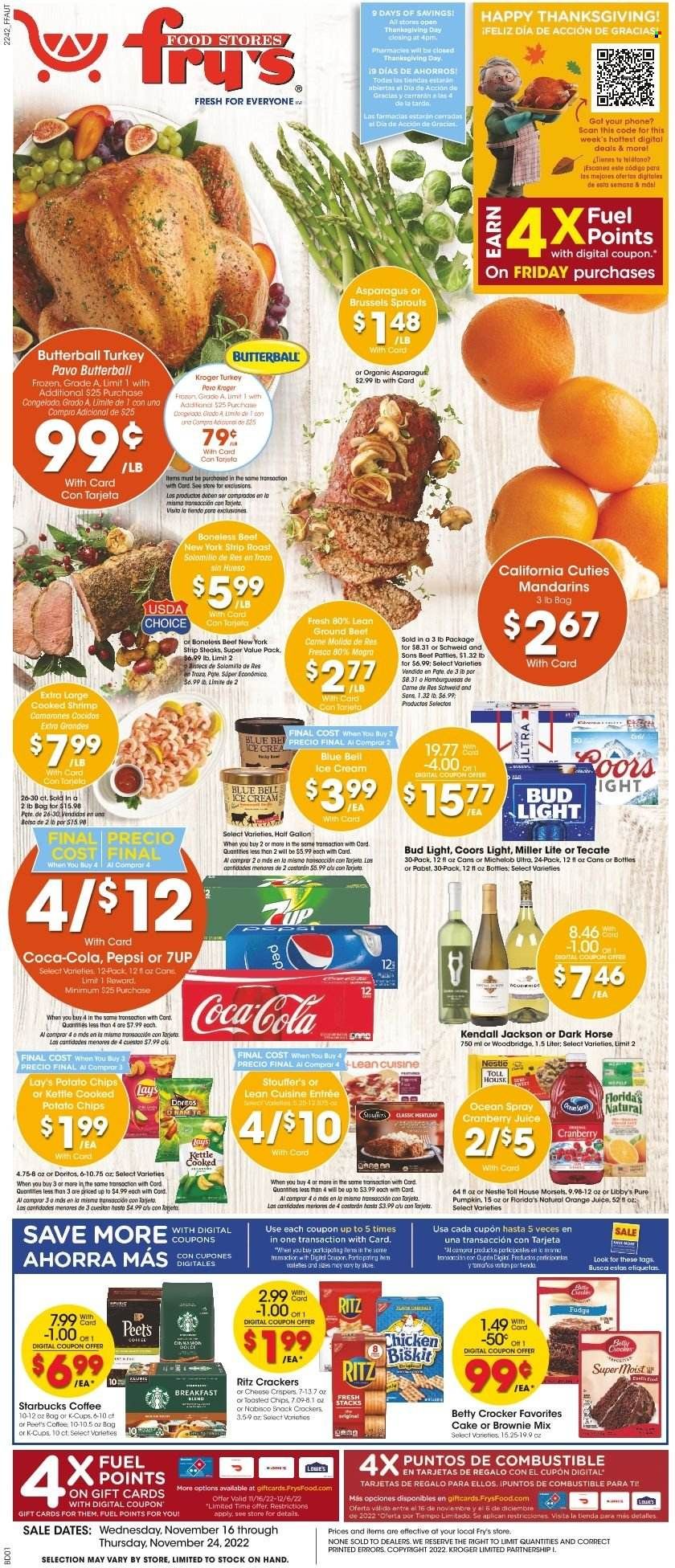 Fry’s (AZ) Weekly Ad Flyer Specials November 16 to November 24, 2022