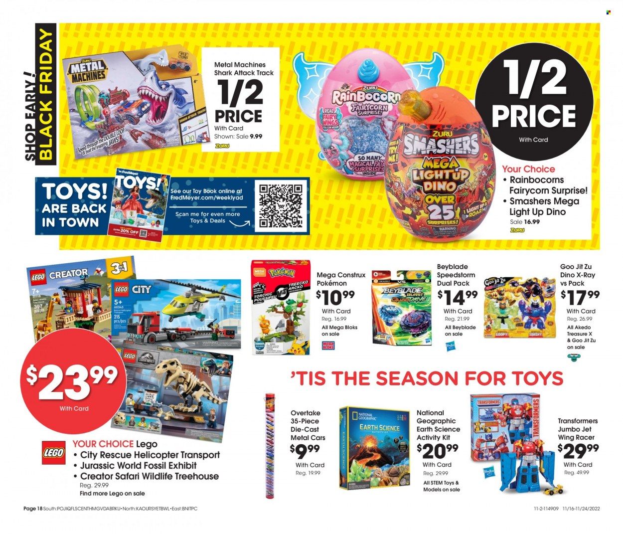 Fred Meyer Weekly Ad Flyer Specials November 16 to November 24, 2022