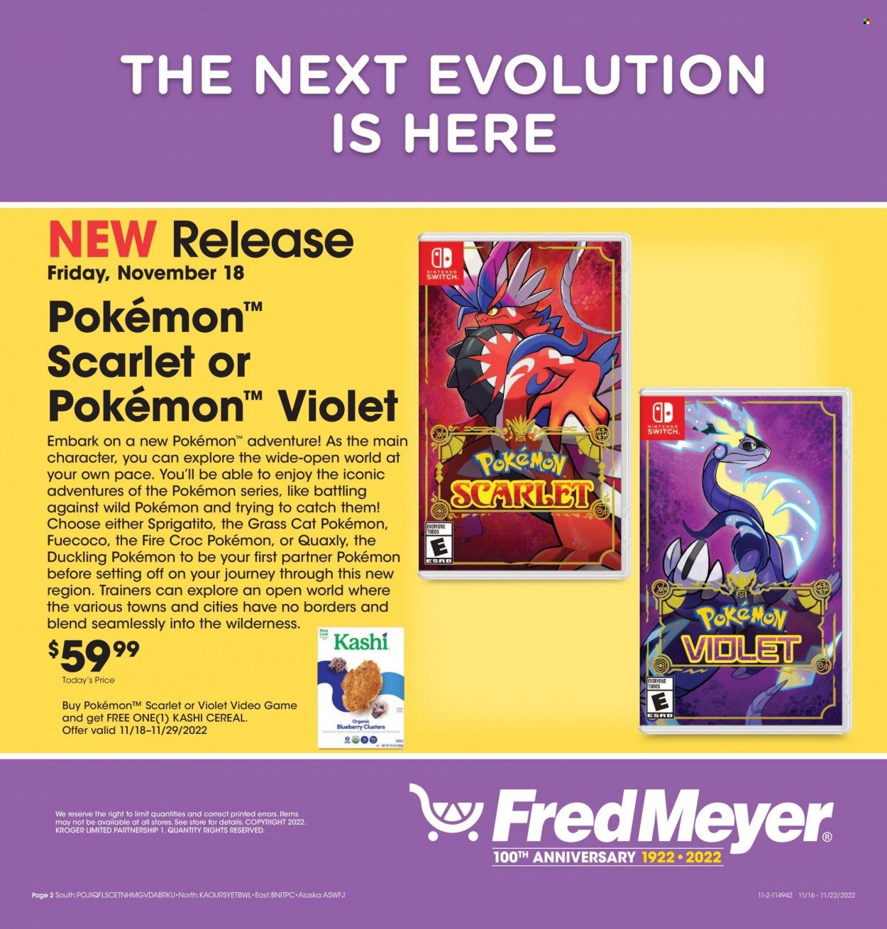 Fred Meyer Weekly Ad Flyer Specials November 16 to November 22, 2022