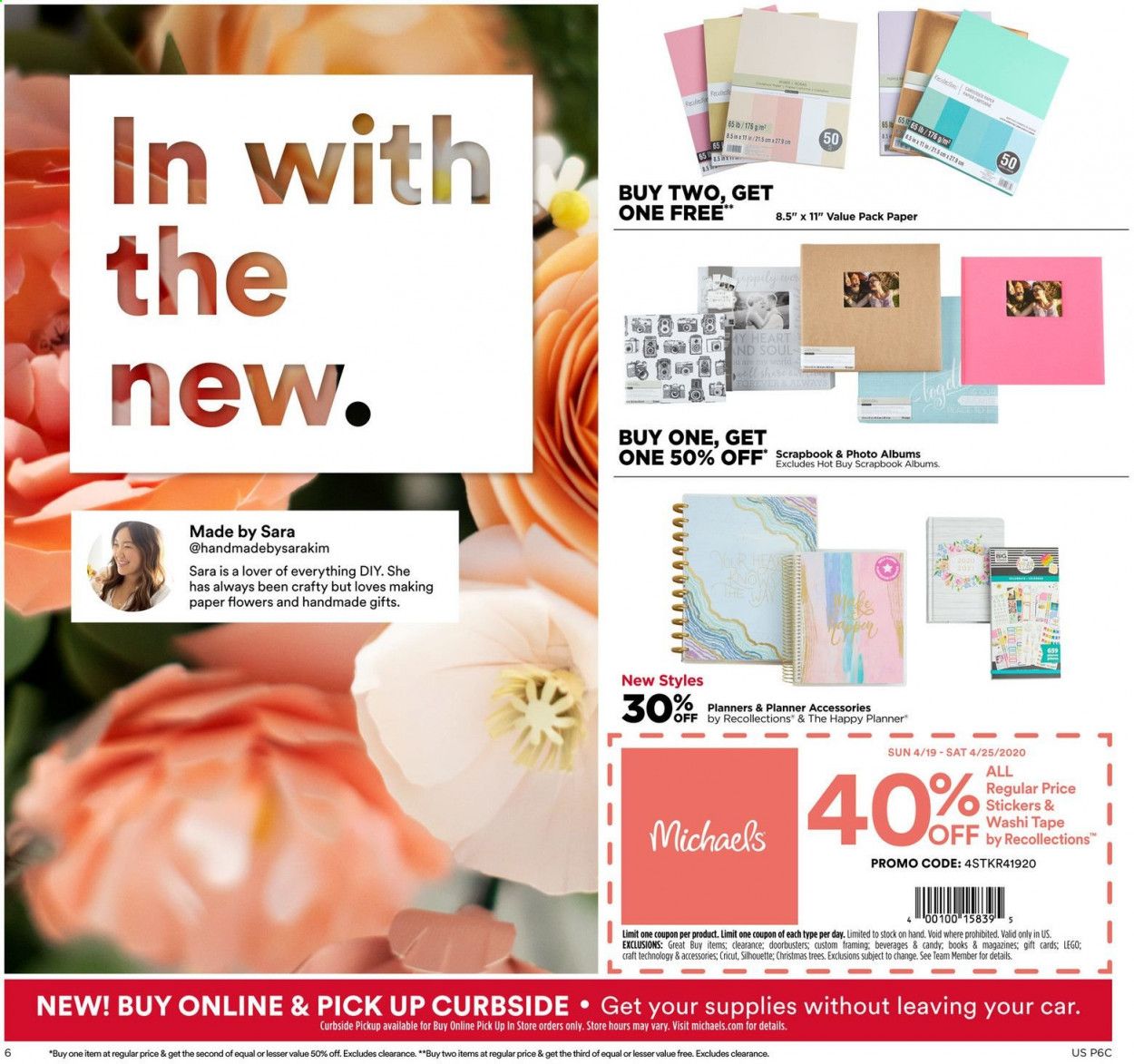 Michaels Weekly Ad & Flyer April 19 to 25