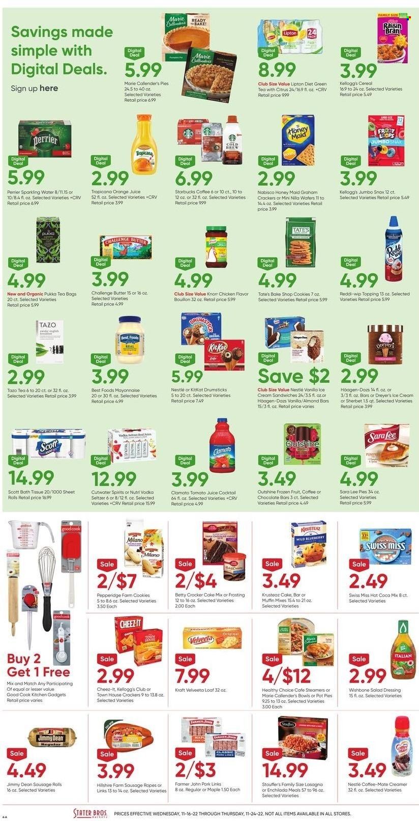 Stater Bros. (CA) Weekly Ad Flyer Specials November 16 to November 24, 2022