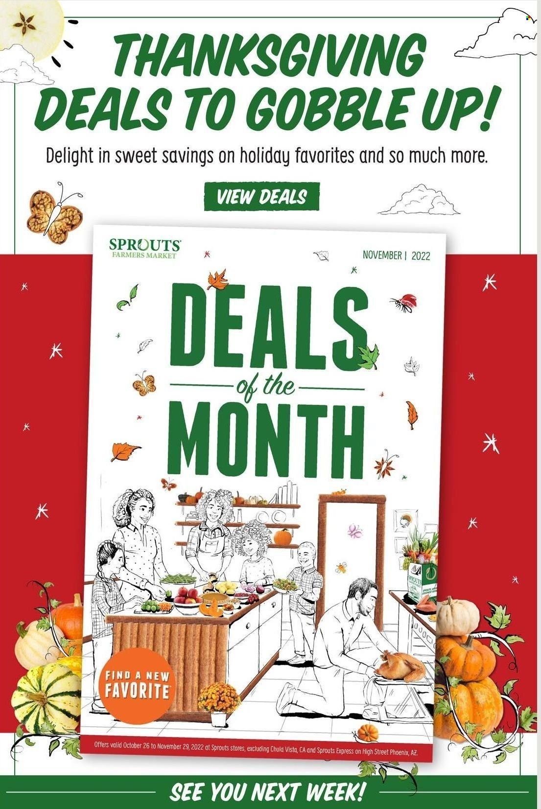 Sprouts Weekly Ad Flyer Specials November 16 to November 24, 2022