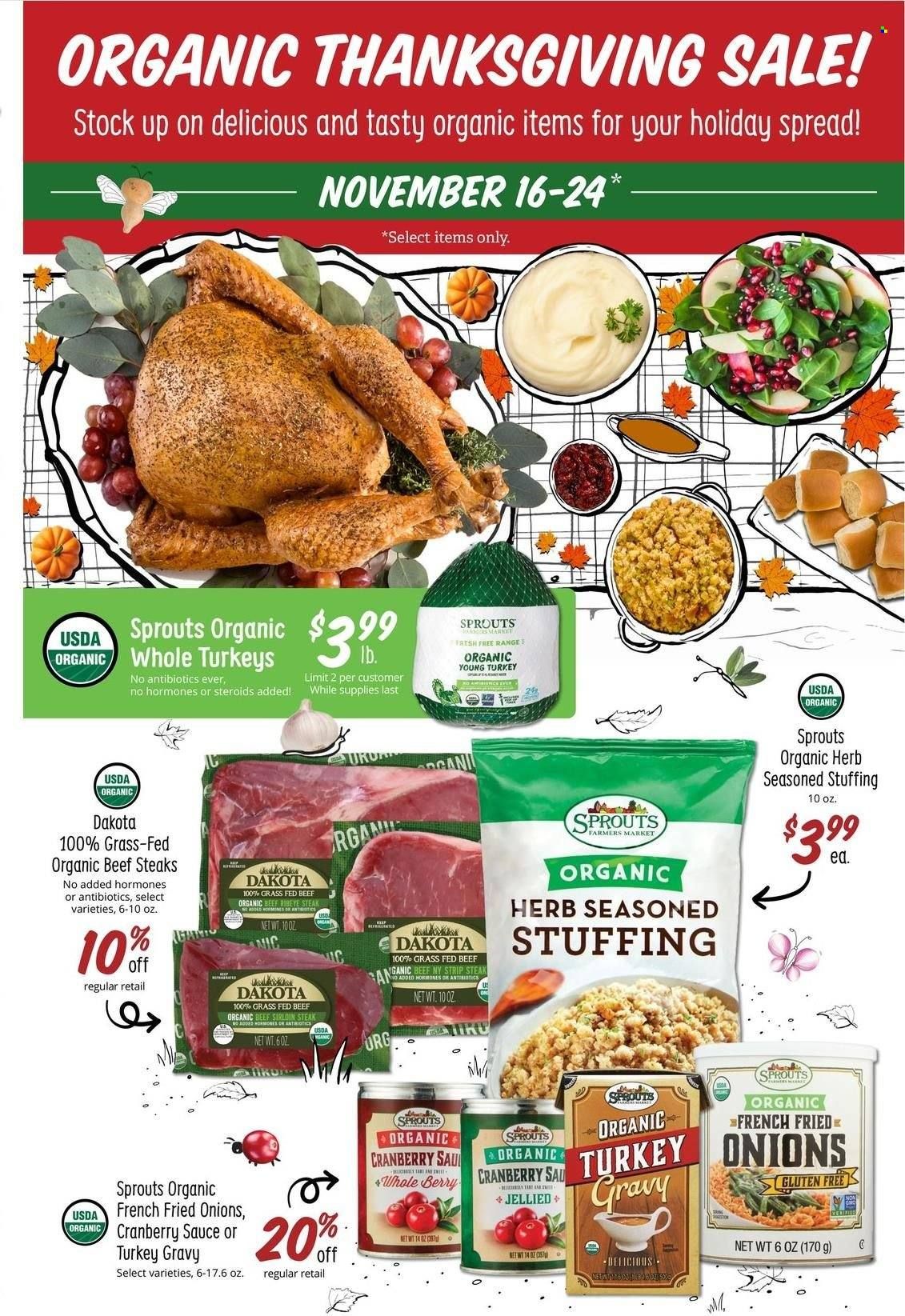 Sprouts Weekly Ad Flyer Specials November 16 to November 24, 2022