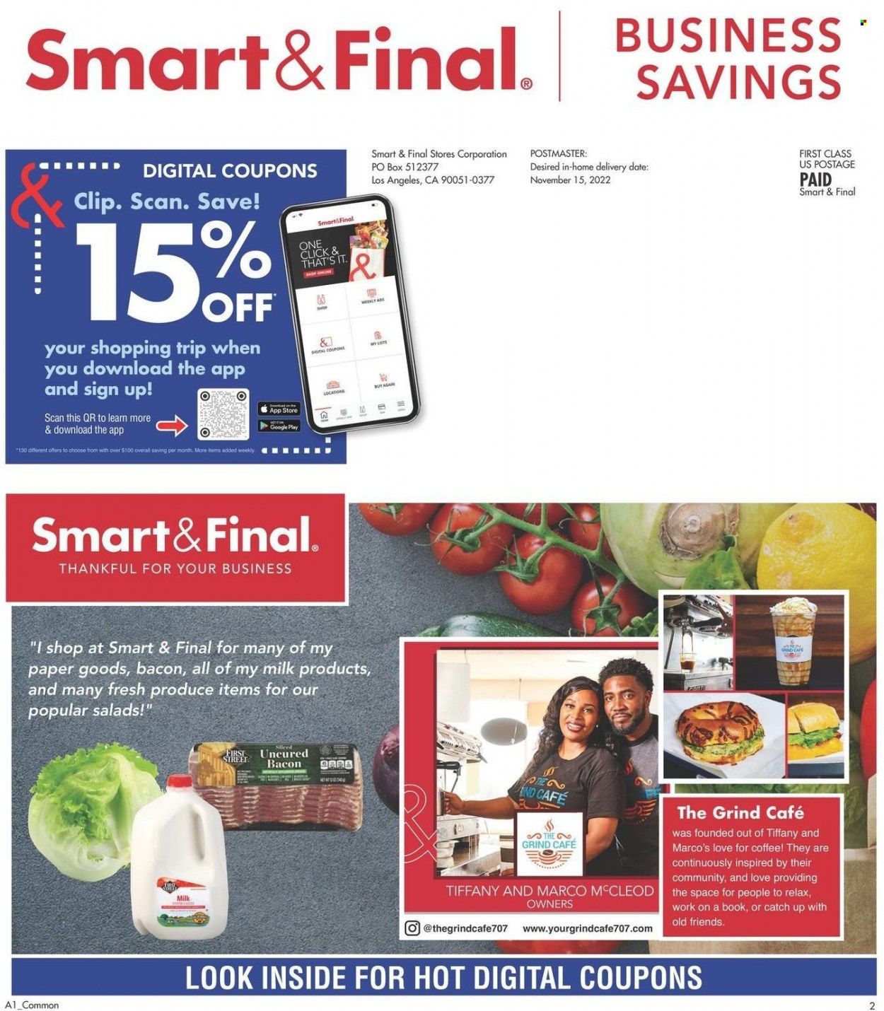 Smart & Final (AZ, CA) Weekly Ad Flyer Specials November 16 to November 29, 2022