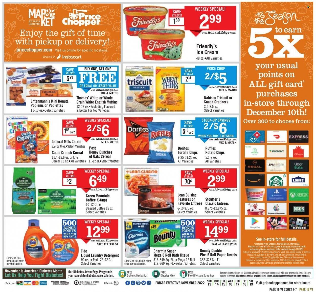 Price Chopper (CT, NY, PA, VT) Weekly Ad Flyer Specials November 13 to November 19, 2022
